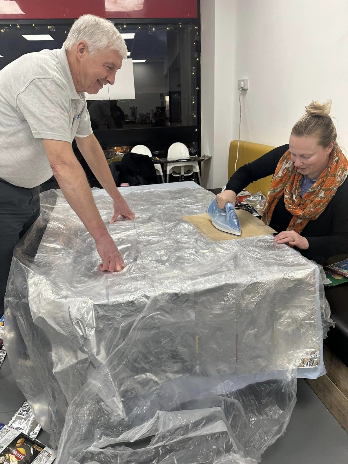 The crisp packet project – Nite Light CIC